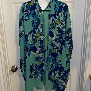 NWT Swim Tie Front Coverup